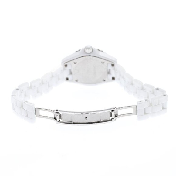 CHANEL J12 H4466 8P diamond white Dial Quartz Ladies Watch - Picture 10 of 11